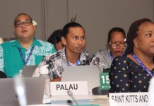 Palau’s Climate Change negotiator, Xavier Matsutaro emphasises ambition and urgency at COP28