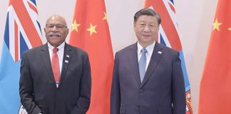 Fiji PM Rabuka meets with Chinese President Xi Jinping to bolster diplomatic bonds for global security