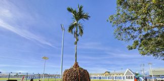 Traditional welcome for Pacific Games athletes
