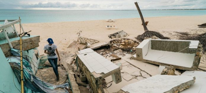 Small island nations most at risk from climate change events