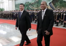 China increased development finance support to Kiribati following diplomatic shift to Beijing