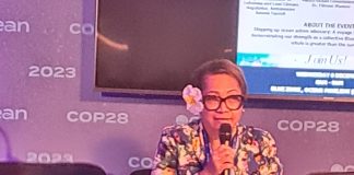 Niue Minister and Pacific gender champion appeals for action, exposes Ocean realities at COP28