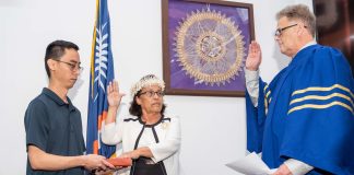 Hilda Heine inaugurated as Marshall Islands president