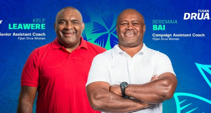 Leawere and Bai to help coach Fijiana Drua