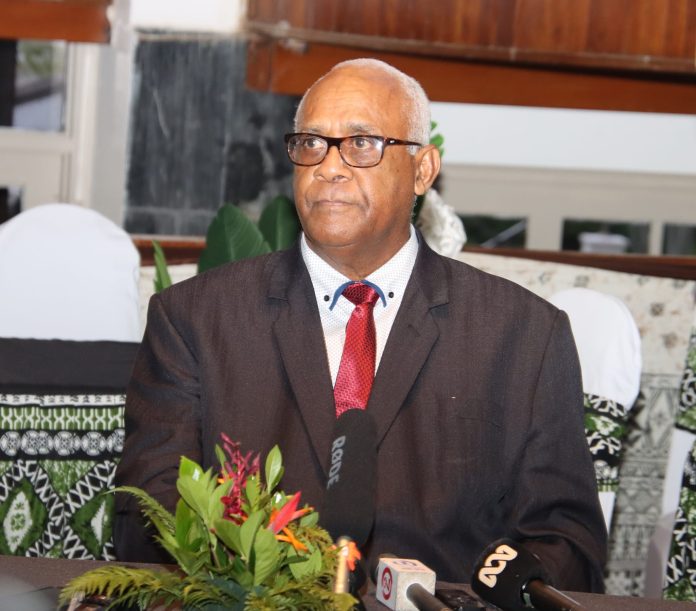 Former Fiji military officer Ratu Viliame Seruvakula is GCC chairman