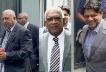 Former Fiji PM Bainimarama, Sayed-Khaiyum and Sharma granted bail