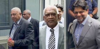 Former Fiji PM Bainimarama, Sayed-Khaiyum and Sharma granted bail
