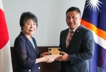 Japan and Marshall Islands strengthen ties