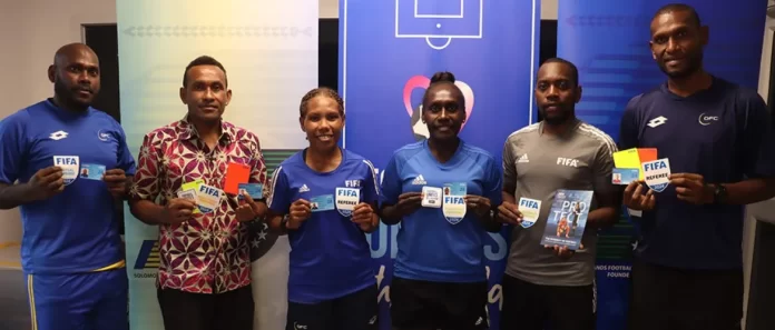 SIFF referees receive FIFA accreditation for 2024