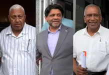 Former Fiji leaders charged with tender irregularities to appear in court