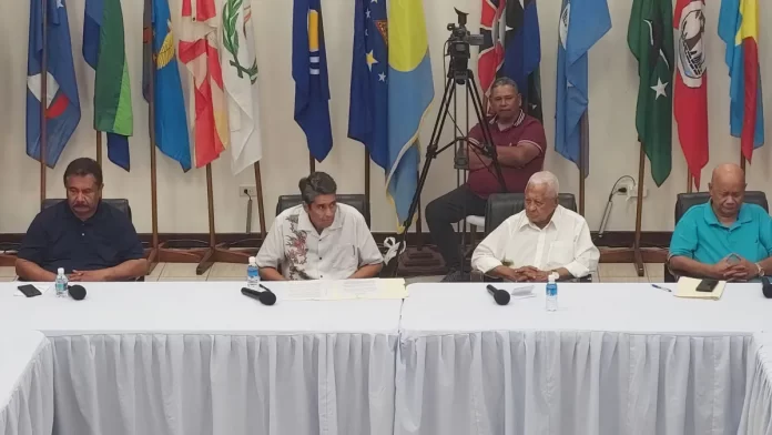 Palau President Whipps announces U.S Congress Passage of Compact review agreement