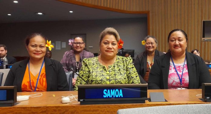 Samoa champions Gender Equality and Women’s empowerment at UN CSW68