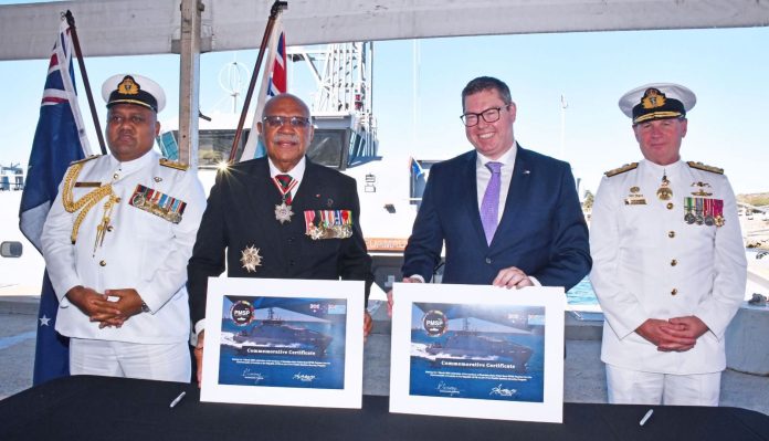 New Guardian Class Patrol boat to assist in protecting Fiji’s waters