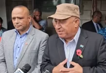 Former Fiji PM Baimarama and Suspended Police Commissioner Qiliho plead not guilty
