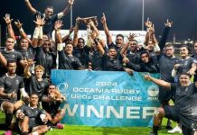 Fiji claim first ever Oceania U20s Challenge title