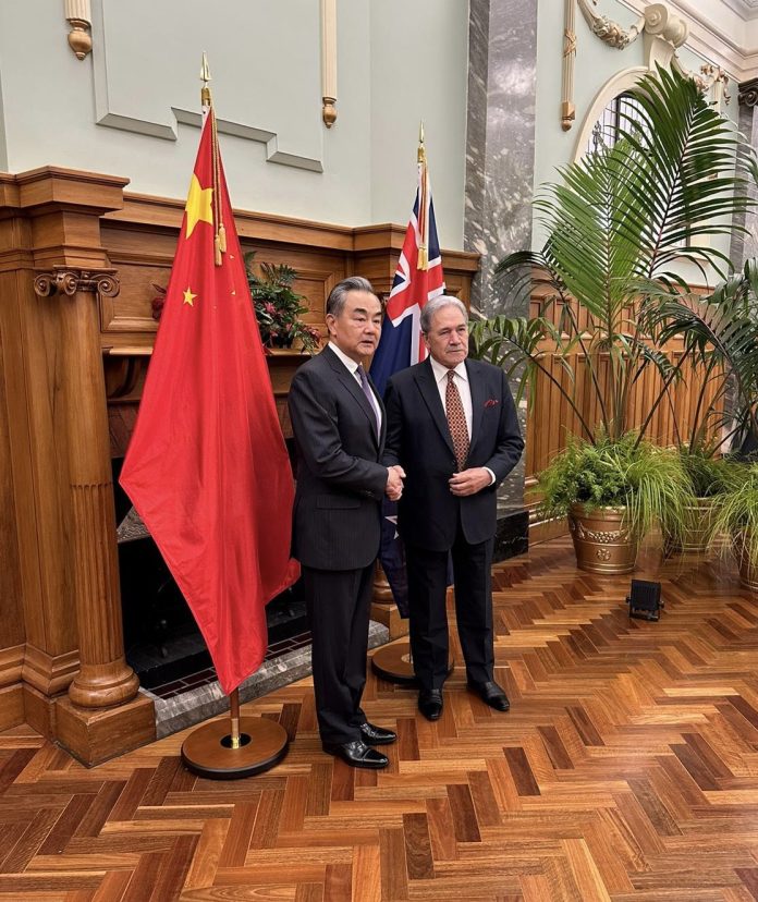 NZ Foreign Minister Peters pushes back against China over AUKUS engagement