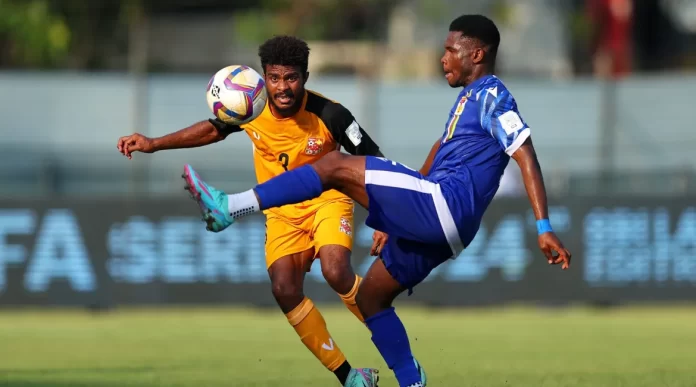 Central African Republic too strong for Papua New Guinea in FIFA Series