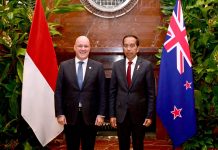 Indonesia President Jokowi, NZ PM discuss increased trade, Pacific Cooperation