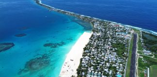 Sinking Tuvalu fights to keep maritime boundaries as sea levels rise