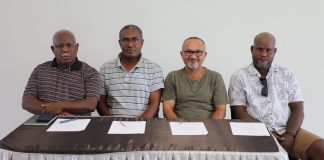 Opposition parties CARE and Solomon Islands United Party signs coalition pact