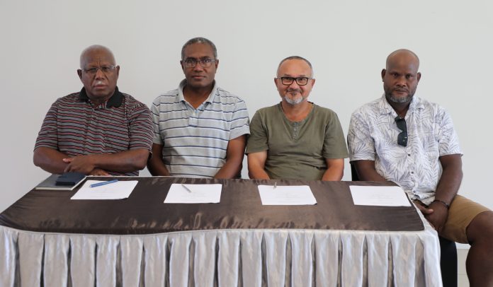 Opposition parties CARE and Solomon Islands United Party signs coalition pact