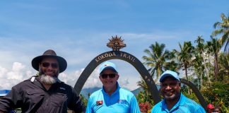 Australia and Papua New Guinea leaders trek toward WWII South Pacific battleground