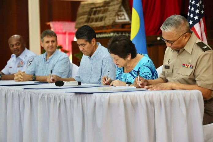 ‘No negative militarisation’: Palau, Guam national guard sign historic Partnership