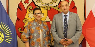 Commonwealth Secretary-General arrives in Tonga