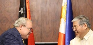 PNG Foreign Affairs Minister Justin Tkatchenko announce plan to grant visa-on-arrival for Filipinos