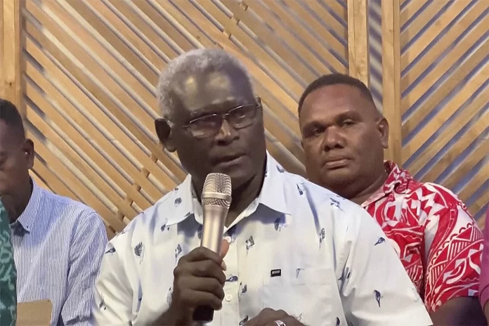 Solomon Islands Caretaker PM Manasseh Sogavare bows out, won’t keep his job following elections