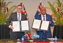 Fiji and Australia signs MOUs for Ports and Infrastructure services and cybersecurity cooperation