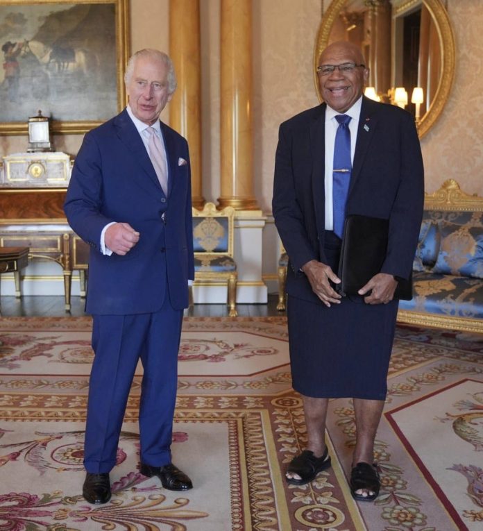 PM Rabuka meets with King Charles, reaffirms Fiji- UK relations
