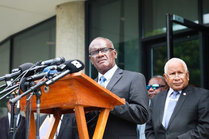 Solomon Islands PM elect Manele sworn-in