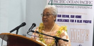 Samoa PM Fiame opens 4th Pacific Ocean Pacific Climate Change Conference