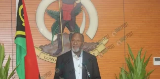 Vanuatu PM Salwai urges citizens to vote tomorrow