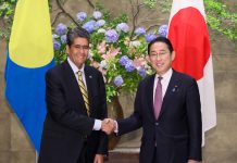 Japan-Palau strengthens bilateral relations and regional cooperation
