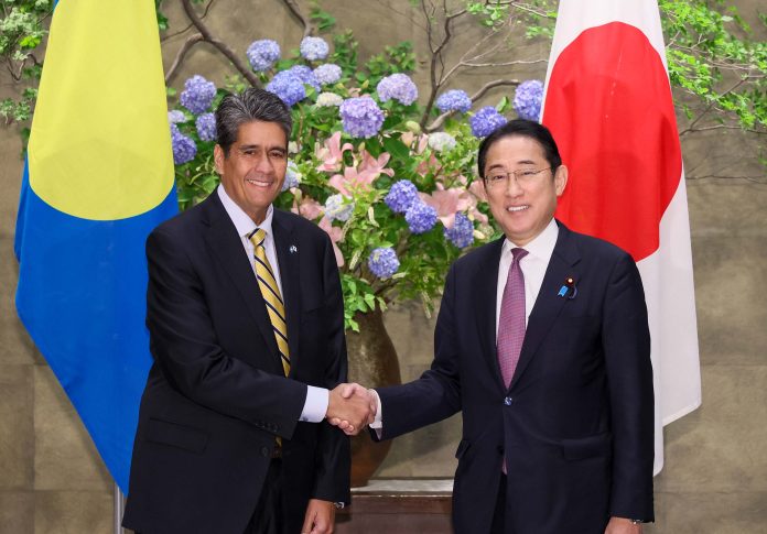 Japan-Palau strengthens bilateral relations and regional cooperation