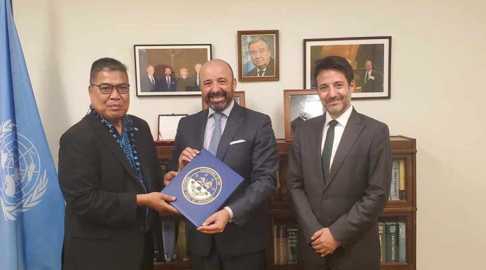 FSM deposits instrument of ratification for BBNJ Agreement