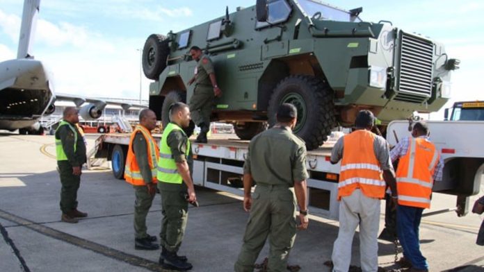 Fiji receives 14 PMVs from Australia to strengthen UN Peacekeeping