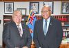 Fiji PM Rabuka receives courtesy call from the newly appointed Forum Secretary General