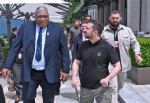 Fiji and Palau Presidents holds bilateral talks with Ukrainian President