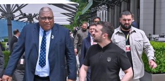 Fiji and Palau Presidents holds bilateral talks with Ukrainian President