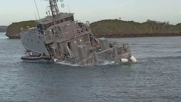Fiji Military Forces takes responsibility for patrol boat Puamau grounding: Commander Kalouniwai