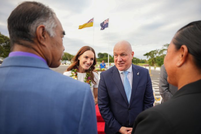Luxon visits Niue in first Pacific visit as PM