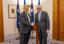 Australian PM Albanese meets with Nauru leader to boost Pacific ties