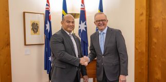 Australian PM Albanese meets with Nauru leader to boost Pacific ties
