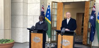 Australia in talks with Solomons to expand policing