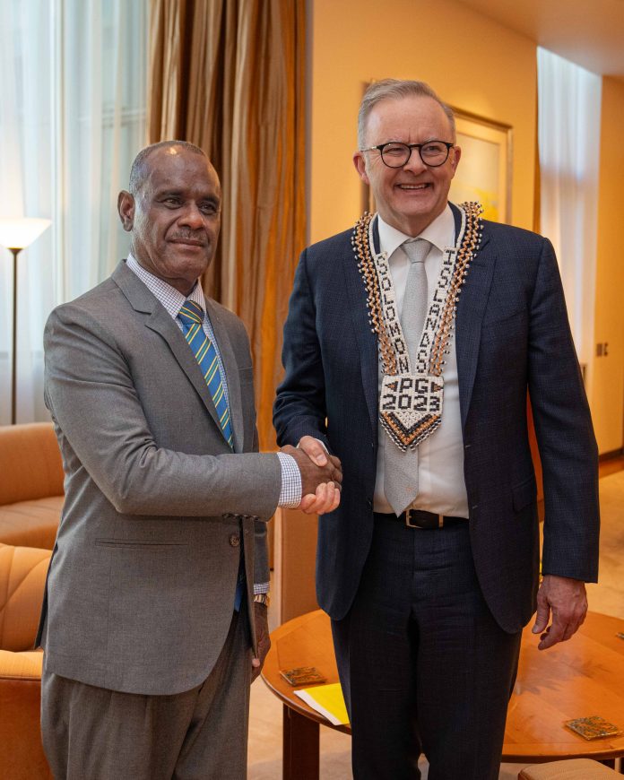 Australia-Solomon Islands Leaders’ meeting