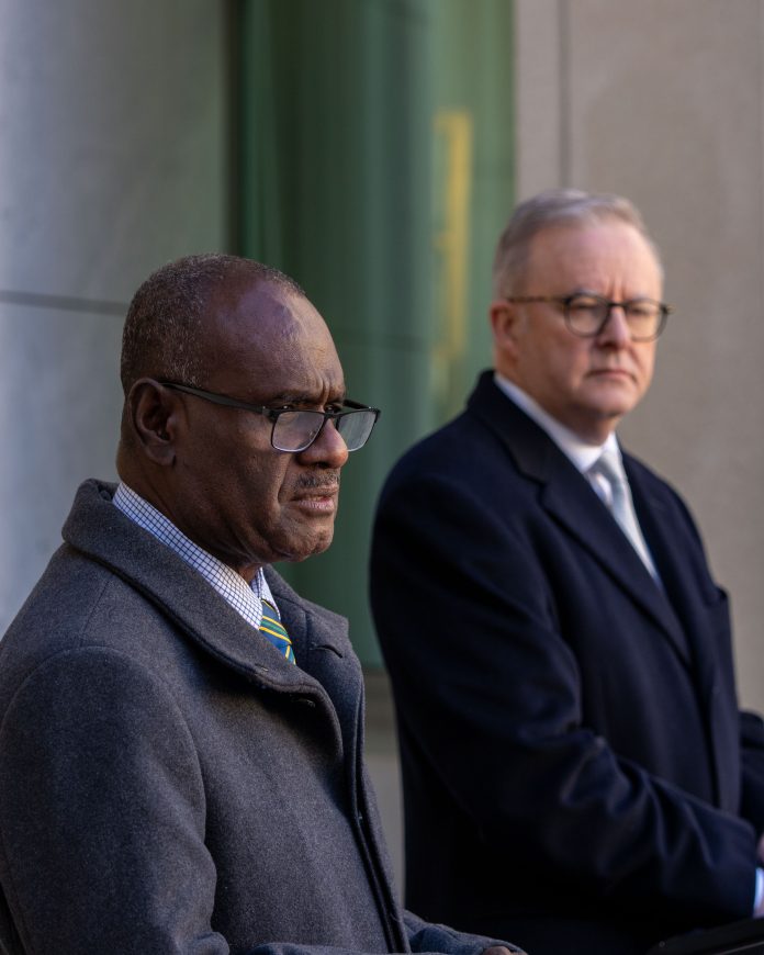 Solomon Islands prime minister says his visits to Australia and China focus on creating jobs