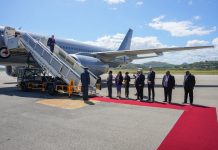 NZ PM Luxon talks to media from PNG, fly commercially to Japan after NZDF plane issue